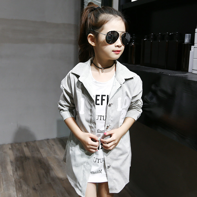 Chemise fille à manche longue - Ref 2085825 Image 3