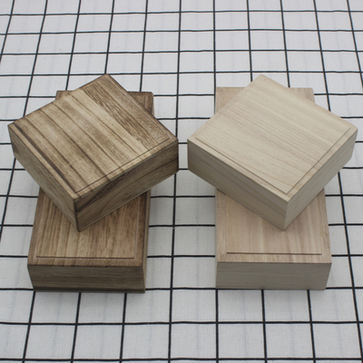 小木盒实木首饰盒收纳盒包装盒