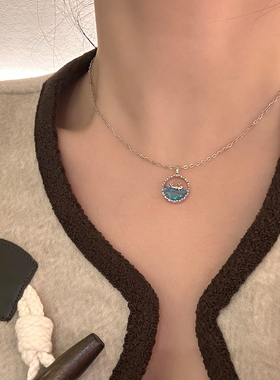 鲸生有你项链气质轻奢小众