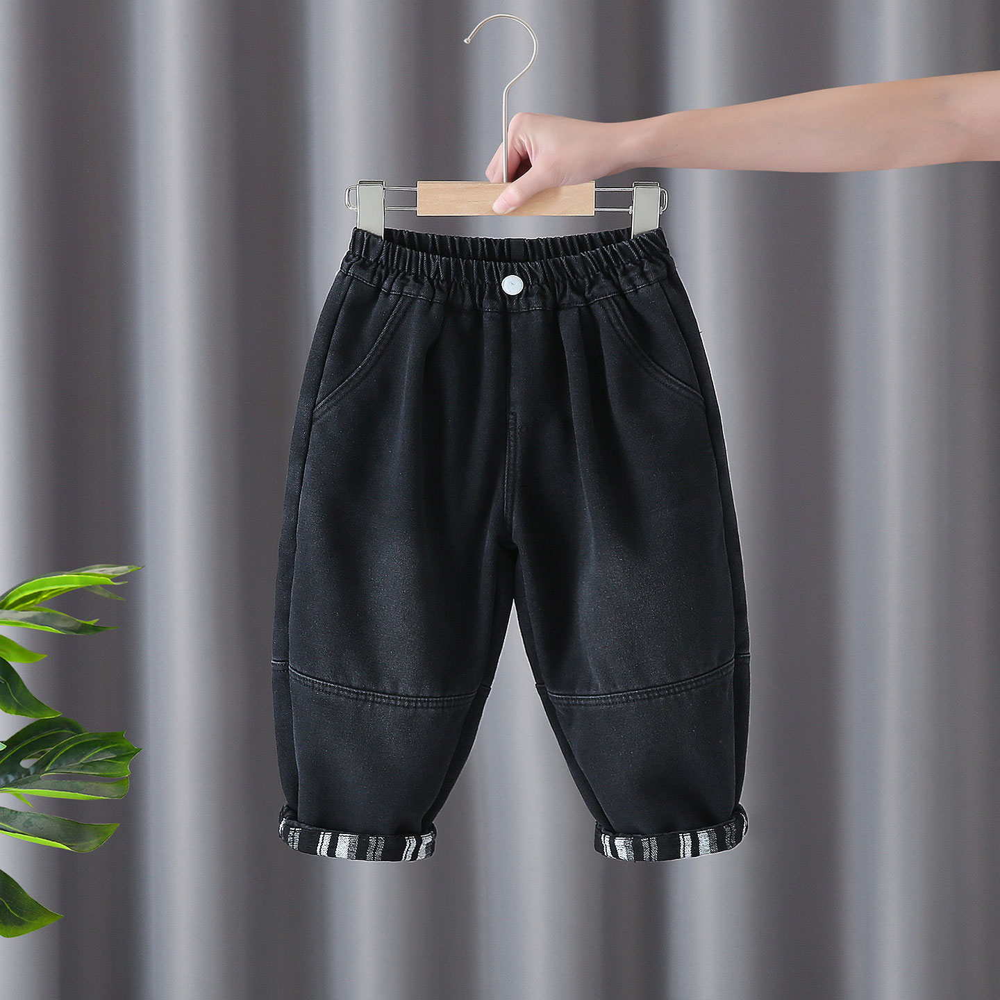 男童牛仔裤春秋款2025新款