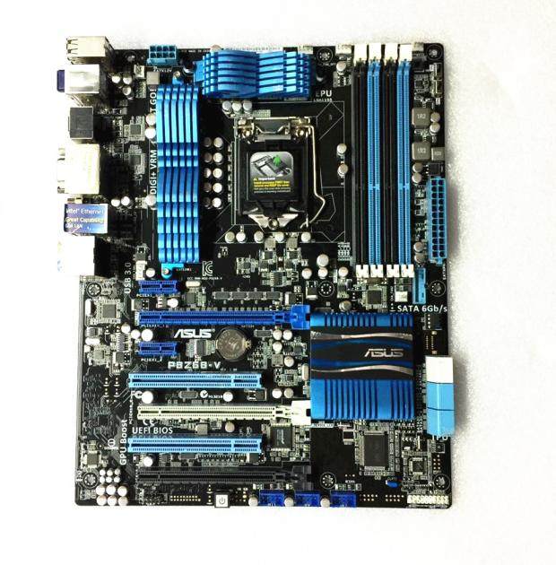 asus/华硕 p8z68-v 全固态集显1155主板usb3 sata3 支持i7 3770k