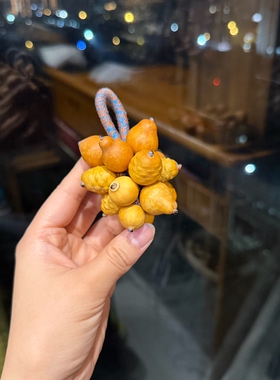 什锦小葫芦葡萄串挂件  葫芦手把件摆件