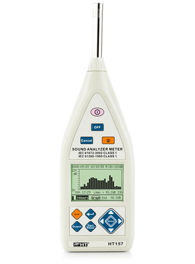 意大利HT InstrumentsHT157 数字音频频谱分析仪1级声级计