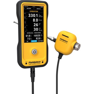独家代理Fieldpiece CAT85 高级燃烧分析仪带内置测压仪