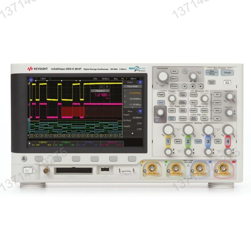 Keysight DSOX3014T 100MHz四通道示波器 高精度数字存储示波器