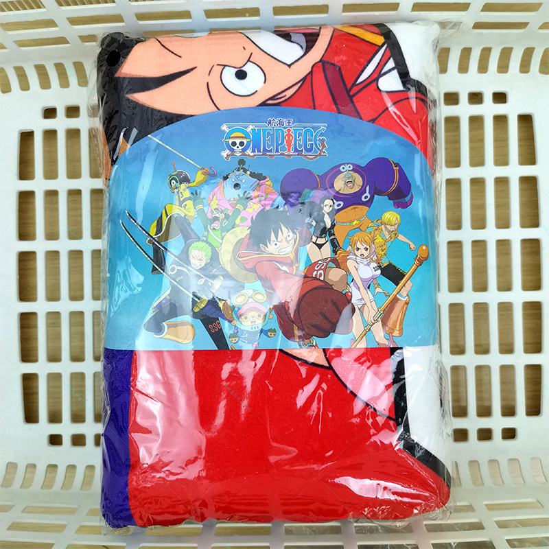 名创优品航海王超细纤维浴巾