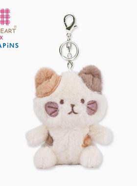 LIVHEART&HAPiNS猫挂件三花猫公仔情侣挂饰送女友礼物腮红猫