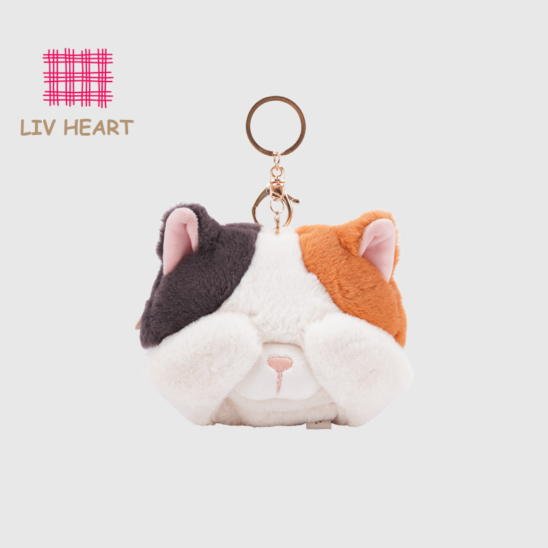 LIVHEART三花猫零钱耳机包