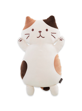 日本livheart猫咪睡觉抱枕