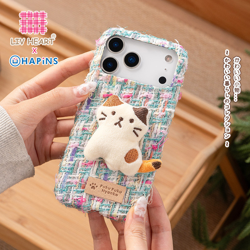 LIVHEART毛绒挂件苹果手机壳图片