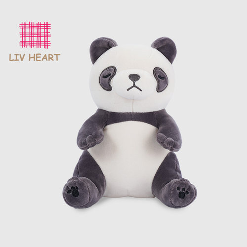 日本LIVHEART坐姿熊公仔抱枕