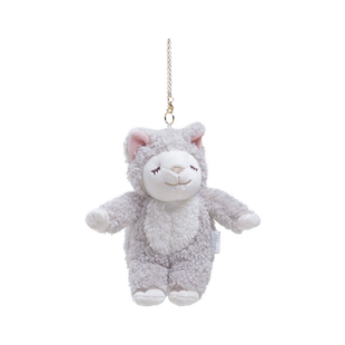 日本LIVHEART 丽芙羊日记 小羊钥匙链公仔挂件毛绒钥匙扣包包挂饰