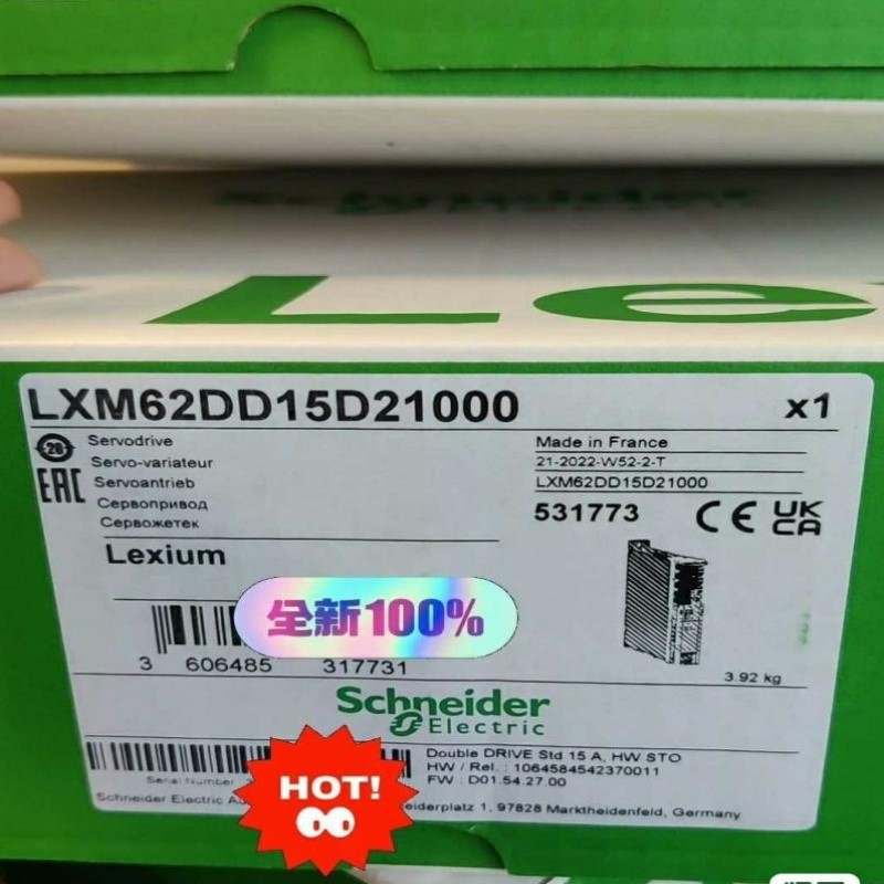 驱动器LXM62DD15D21000保内