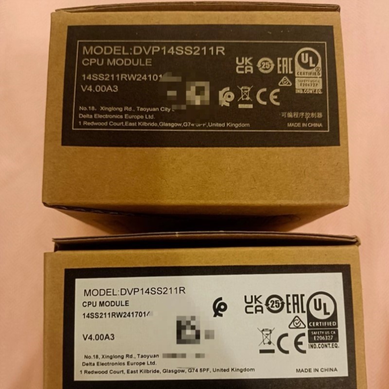 DVP14SS211R原包装台达PLC控制器 正品！