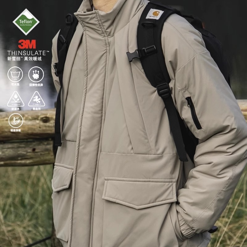 ATGM加厚三防杜邦新雪丽棉服冬季