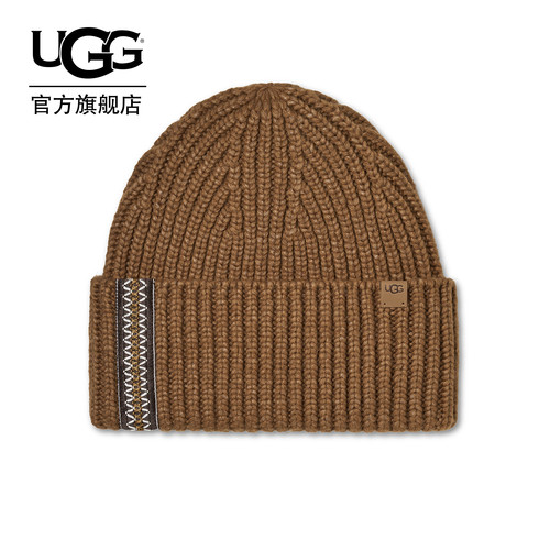UGG时尚舒适保暖卷边针织帽
