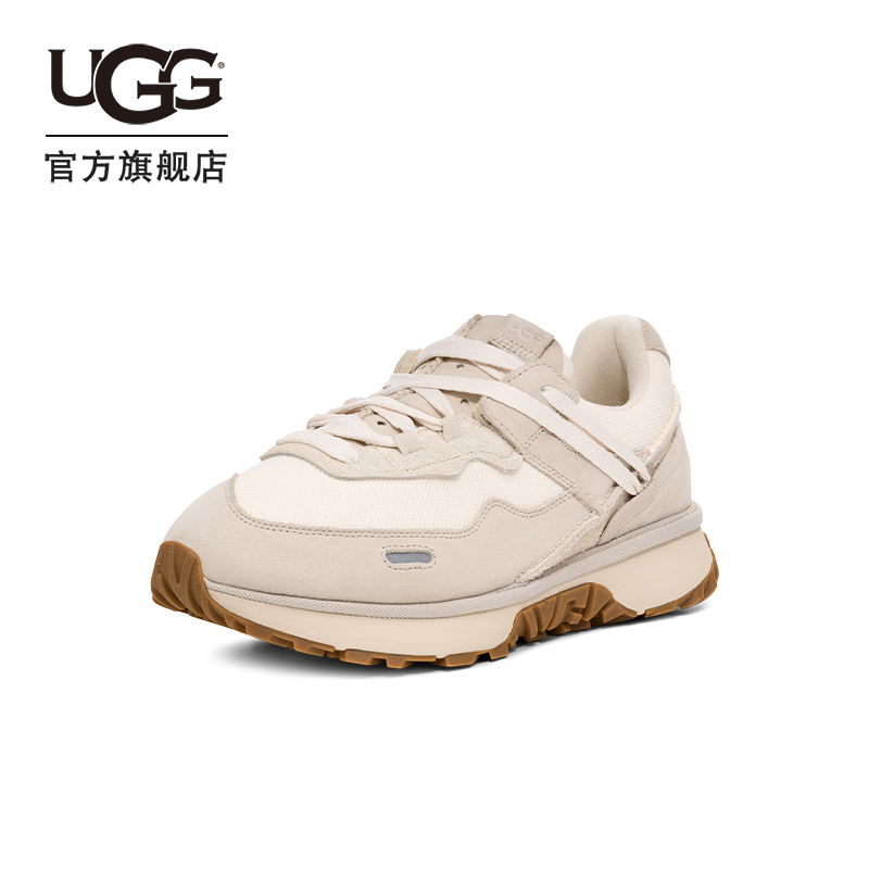 UGG系带低帮厚底复古休闲鞋