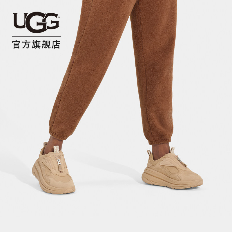 UGG2023秋季新款男女同款平底圆头舒适拉链运动时尚休闲鞋1151653使用感如何?