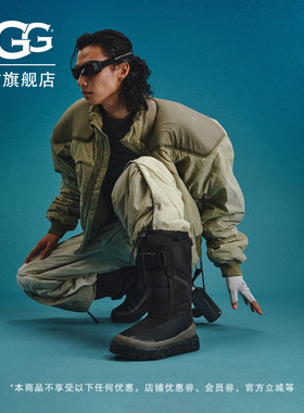 UGG x Hamcus 新款男女同款合作款舒适搭扣厚底时尚靴 1180150