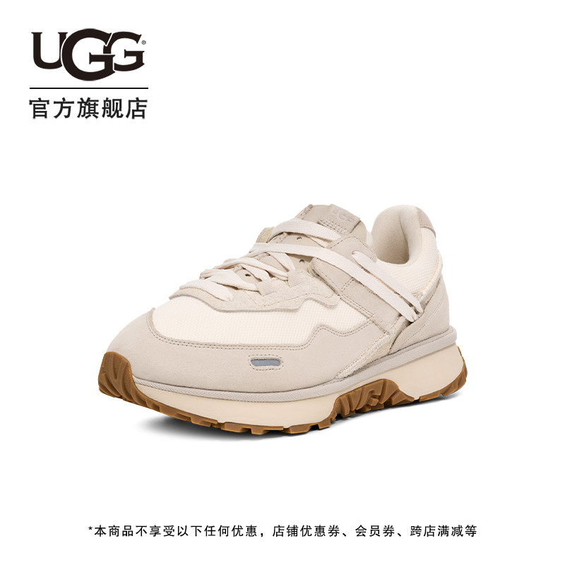 UGG系带低帮厚底复古休闲鞋