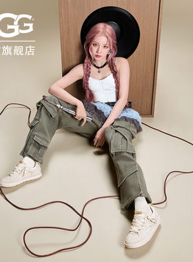 UGG纯色圆头系带低帮梅尔休闲鞋