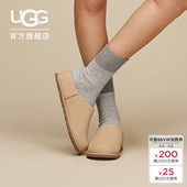 休闲奥兹克罗格拖鞋 UGG春季 半拖鞋 女士舒适纯色薄底款 1181130 新款