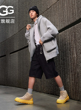 王一博同款UGG冬季男女同款厚底系带纽姆彩壳雪地靴时尚靴1143991