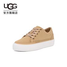 UGG春季新款男女同款时尚舒适厚底圆头低帮系带单鞋休闲鞋1170554