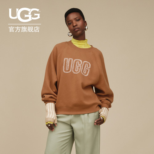 UGG长袖卫衣休闲套头圆领运动衫