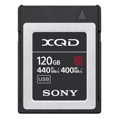 Sony/索尼 QD-G120F 4K 120G XQD卡 高速440M/S 存储卡 内存卡