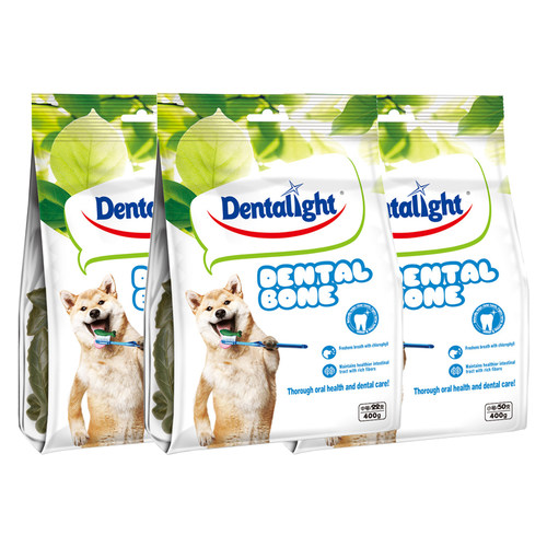 Dentalight树叶清爽洁牙骨狗零食