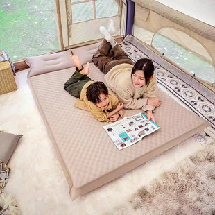 自动充气床垫户外露营便携气垫床家用打地铺睡垫野营防潮帐篷地垫