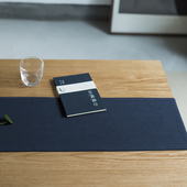 淡雅颜色尺寸定制 茶席文艺日式 淡饭 古色棉麻桌旗纯色简约中式