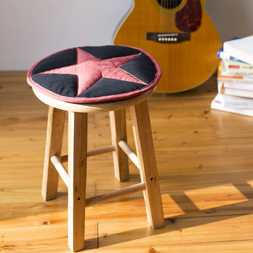 五角星四季通用防滑可固定坐垫