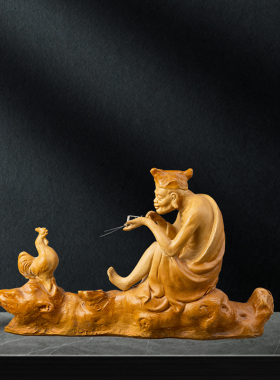 书房摆件景德镇陶瓷新中式