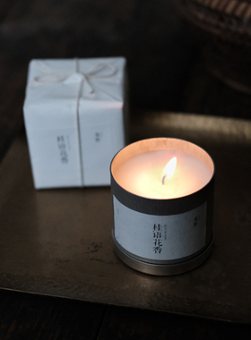 语花香安神助眠无烟小众风蜡烛