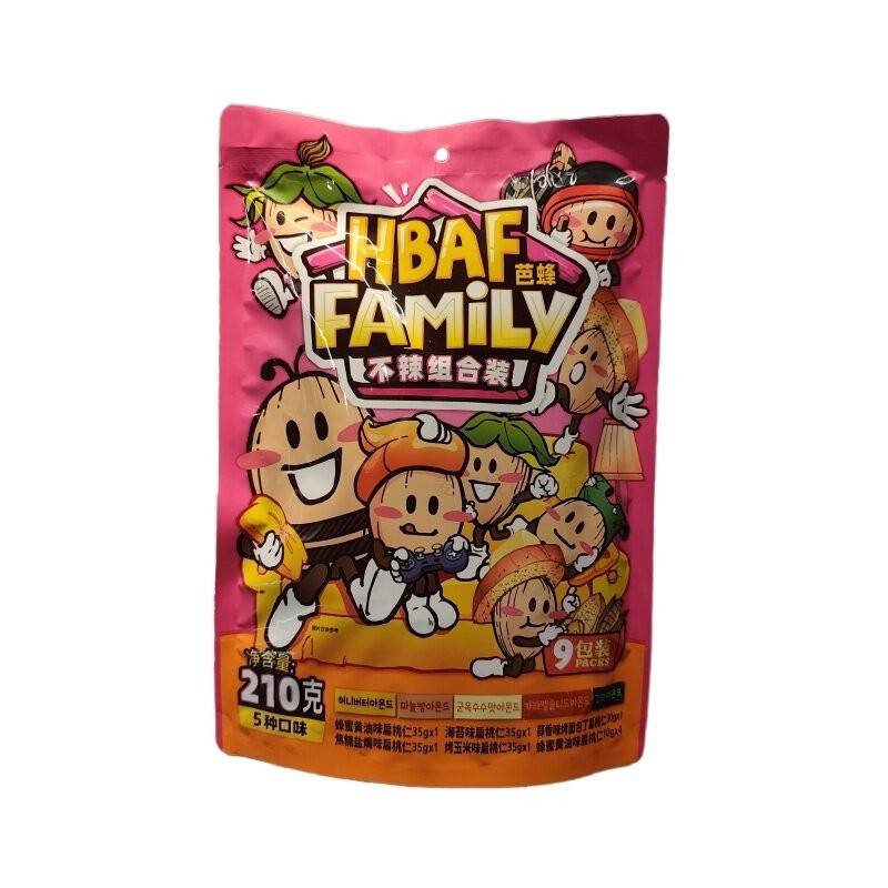 临期特卖HBAF芭蜂扁桃仁210g