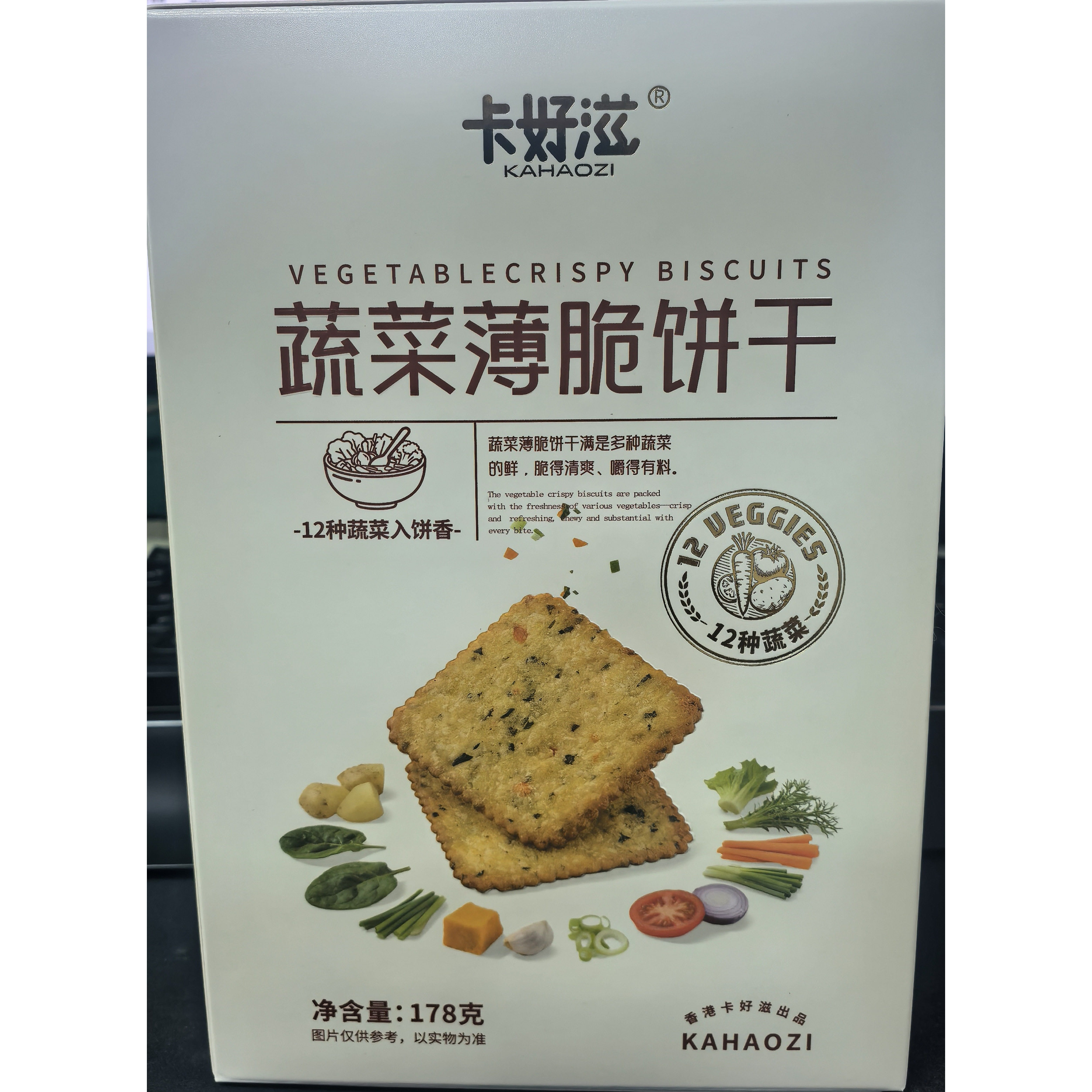 临期特卖卡好滋薄脆饼干