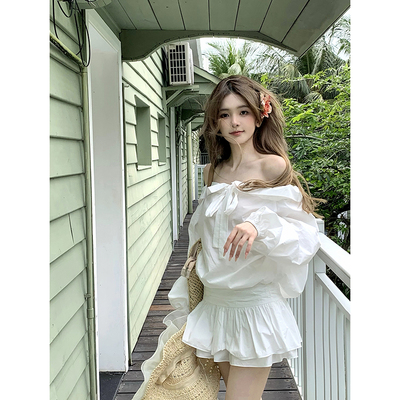 一字肩两件套Le19RomanLand