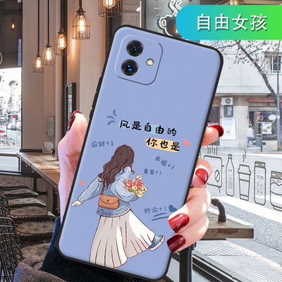适用华为荣耀Play6TPro手机壳磨砂男女款全包软边TFY-AN40硅胶卡通个性网红防摔套