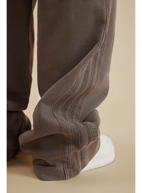 WetGrade450G重磅水洗碧纹长裤春秋美式vintage潮牌宽松休闲