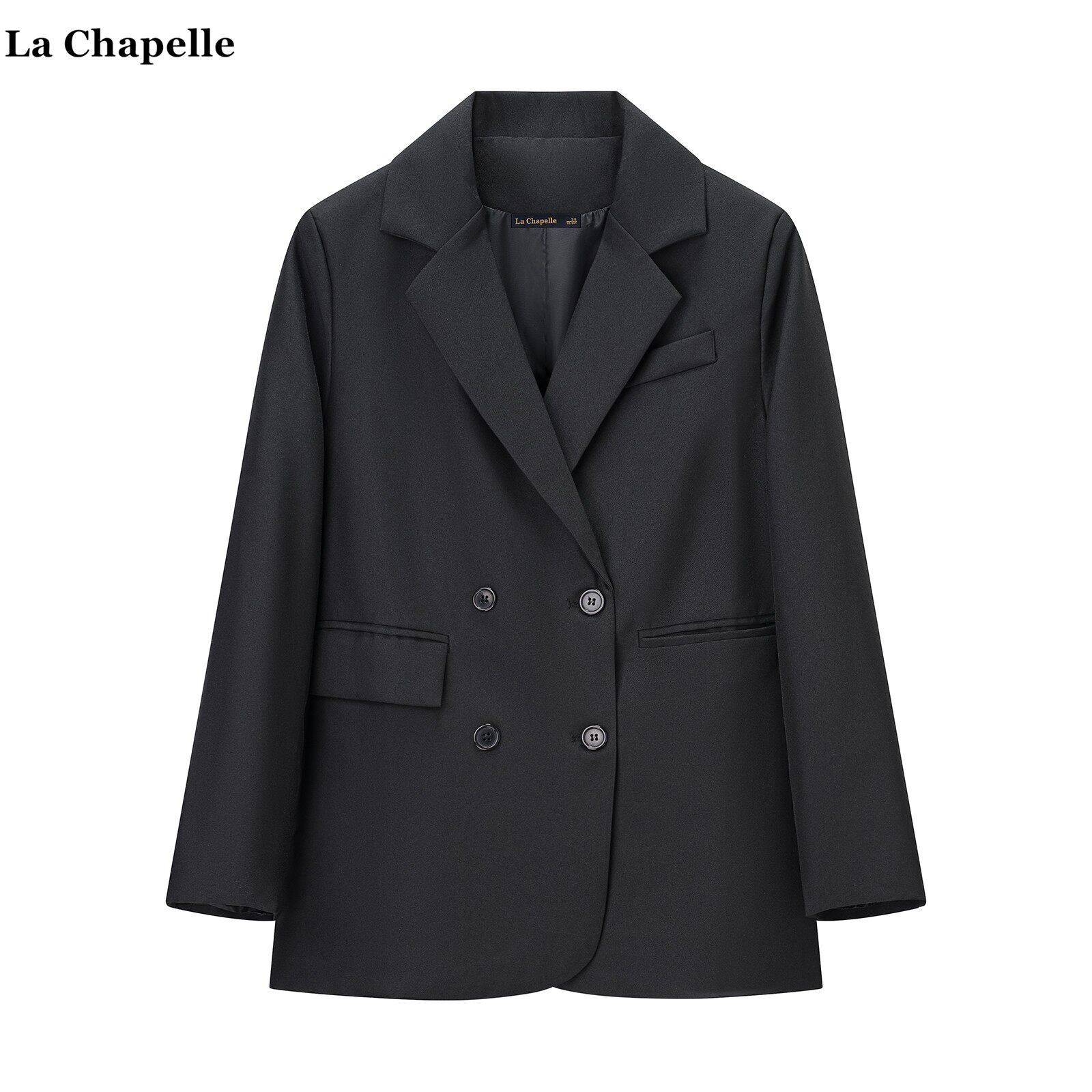 拉夏贝尔/la chapelle韩系高级感气质通勤西装外套女休闲百搭西服