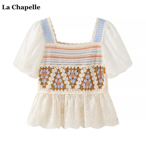 拉夏贝尔/LaChapelle方领衬衫