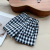 Black Plaid Shorts