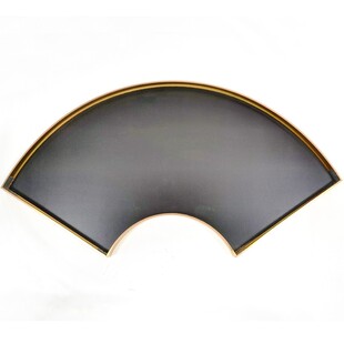 铝合金属装饰画异形扇形画框轻奢晶瓷画边框型材壁画相框材料定制