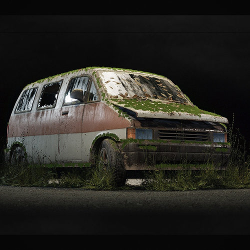 UE4虚幻5 Procedural Vehicles - Four Pack 程序化废弃车辆模型