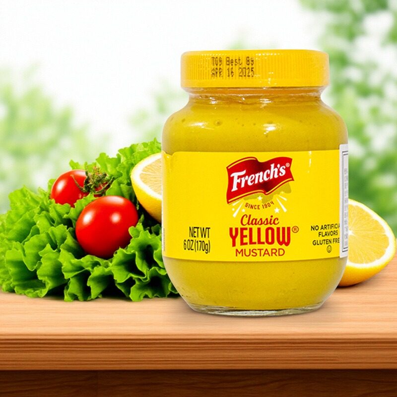 美国进口 旗牌古典黄芥末调味酱170g X2瓶三明治热狗汉堡寿司酱,粮油调味/速食/干货/烘焙,酱类调料,淘宝优惠券,粉丝福利购,淘宝优惠卷