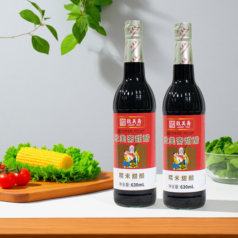 致美斋糯米甜醋630ml*2瓶装