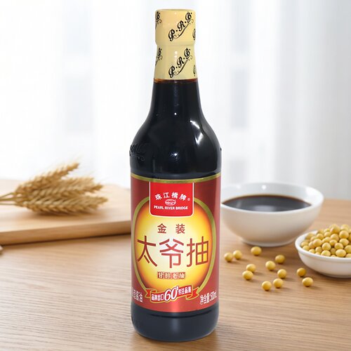 珠江桥金装太爷抽500ml酿造酱油