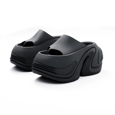 CHINCHIN官方原创设计师鞋履｜厚底高跟夹趾拖鞋